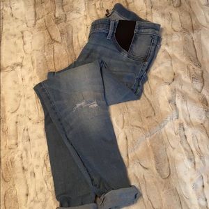 Maternity denim